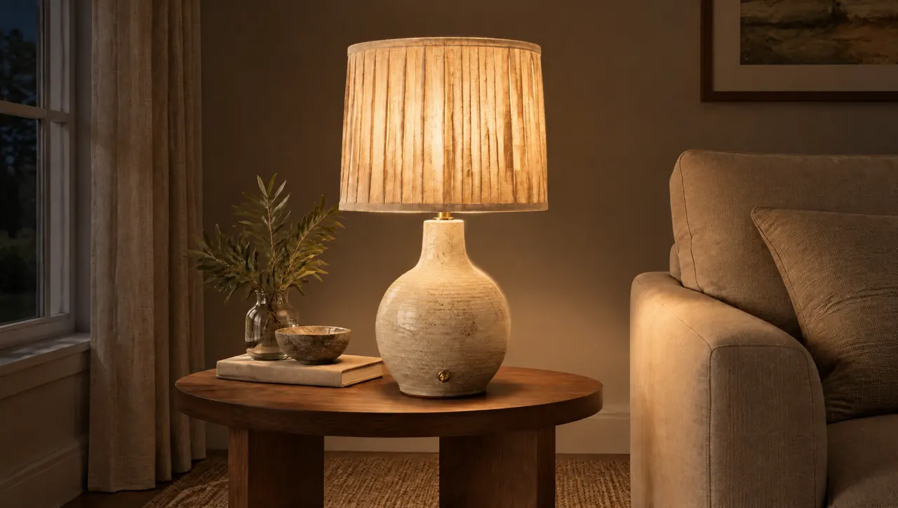 The ceramic lamp in the living room set, night lamps, 35 mm
