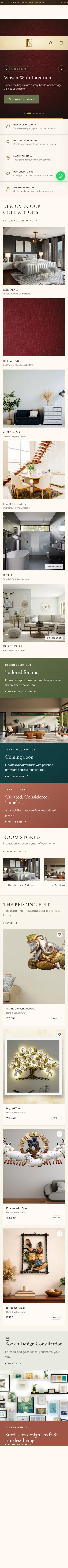 Foujdar Sons: the home page on a phone